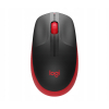 Mysz bezprzewodowa Logitech M190 Czarno-czerwona 910-005908